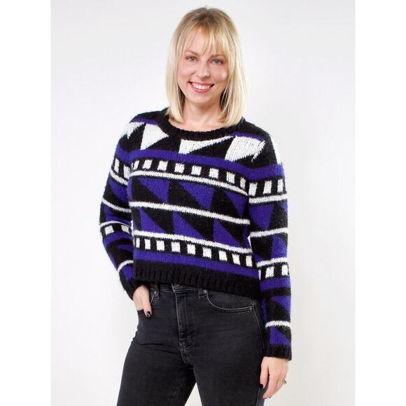 Hunter Bell Jasmine Cropped Wool Blend Sweater - Picture 3 of 10